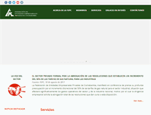 Tablet Screenshot of fepc.org.bo